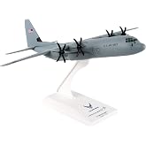 Sky Marks USAF C130 1/150 Collectible Airplane Model | Daron Officially Licensed, 1:150 Scale Replica, Snap-Fit, Display Stand, injection-molded
