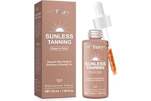 NINSIEC Tanning Drops to Drink for Face & Body - Natural Sunless Tanning Drops with Enhancing Your Natural Skin Tone, for All Skin Types