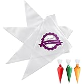 Thickened 100pcs/set Disposable Pastry Bag Icing Piping Bag Cake Cupcake Decorating Bags (12inch Thickened)