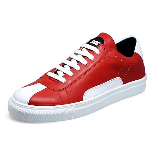 doc martin red sneakers