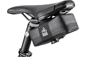 UNIQOCK Bike Seat Bag, Bicycle Saddle Bag,Bicycle Strap-On Saddle Bag, Cycling Bag, Waterproof Bike Bag for all our essentials, bike bags for Mountain Road Bikes