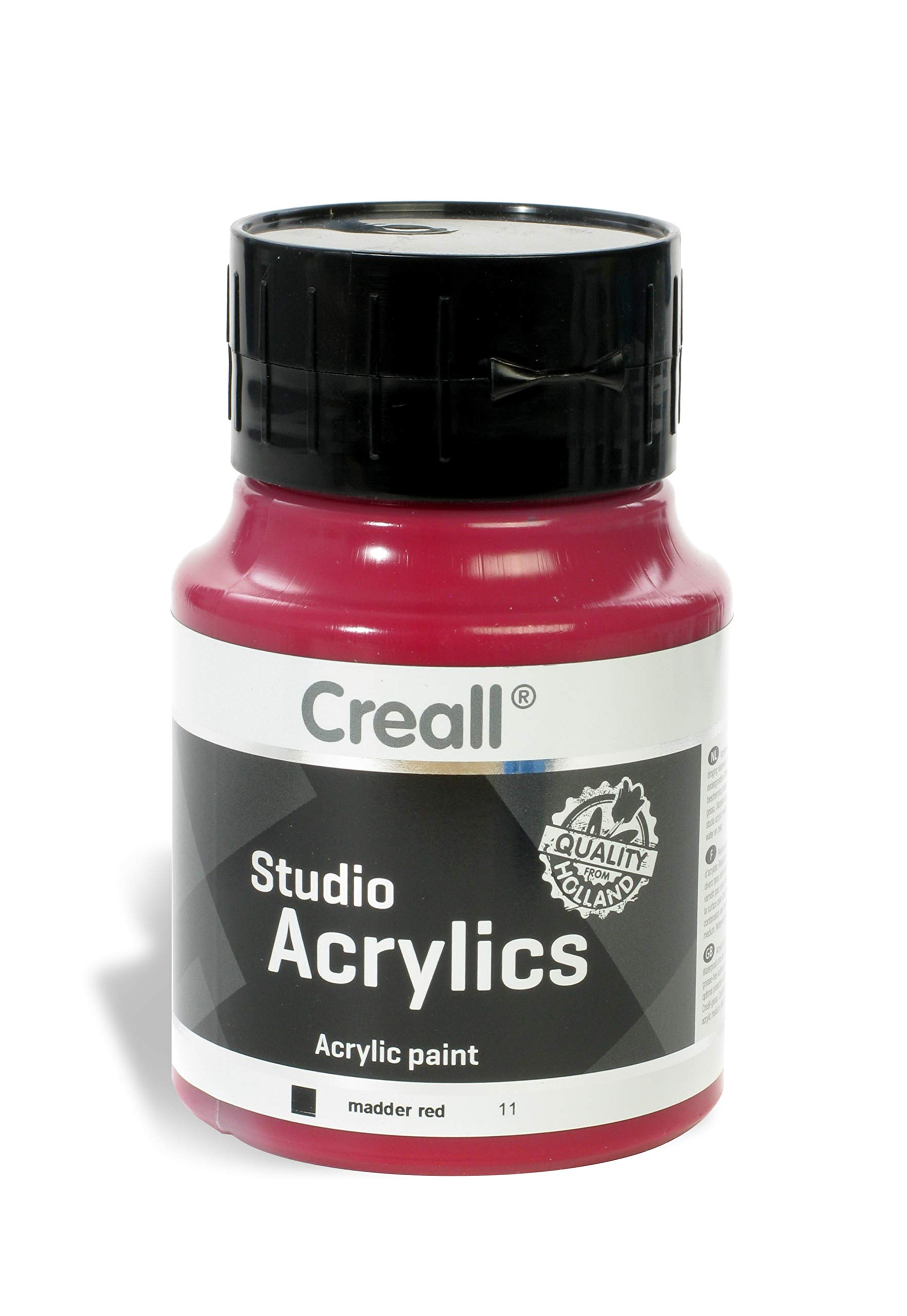 Creall Havo05011 500 ml 11 Madder Red Havo Studio Acrylics Paint Bottle