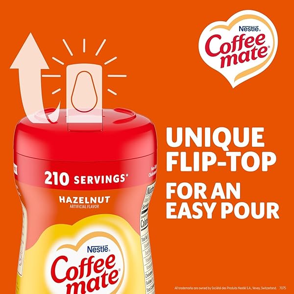 NESTLE COFFEE MATE, NES12345, POWDERED COFFEE CREAMER, GLUTEN-FREE, 1 EACH