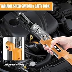 3/8" Cordless Ratchet Wrench, Compatible with