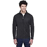 Ash City - Core 365 Men's Journey Fleece Jacket 5XL HEATHER CHARCOAL