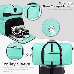 Fmeida 65L Duffle Bag with Shoes