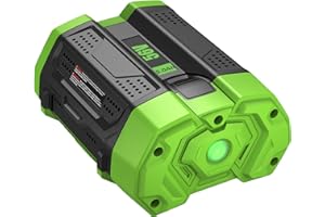 ULATI 56V 5.0Ah Replacement for EGO Battery Compatible with EGO Batttery BA2800 BA4200 BA1400 Replacement Battery Compatible with EGO 56V Power Tools Lawn Mower Leaf Blower Chainsaw (Black)