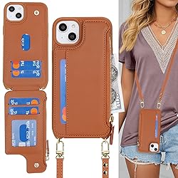 Cavor for iPhone 14 Plus Wallet Case with Card