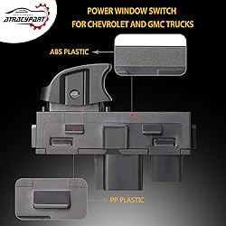 Power Window Switch Passenger Front Right, Rear