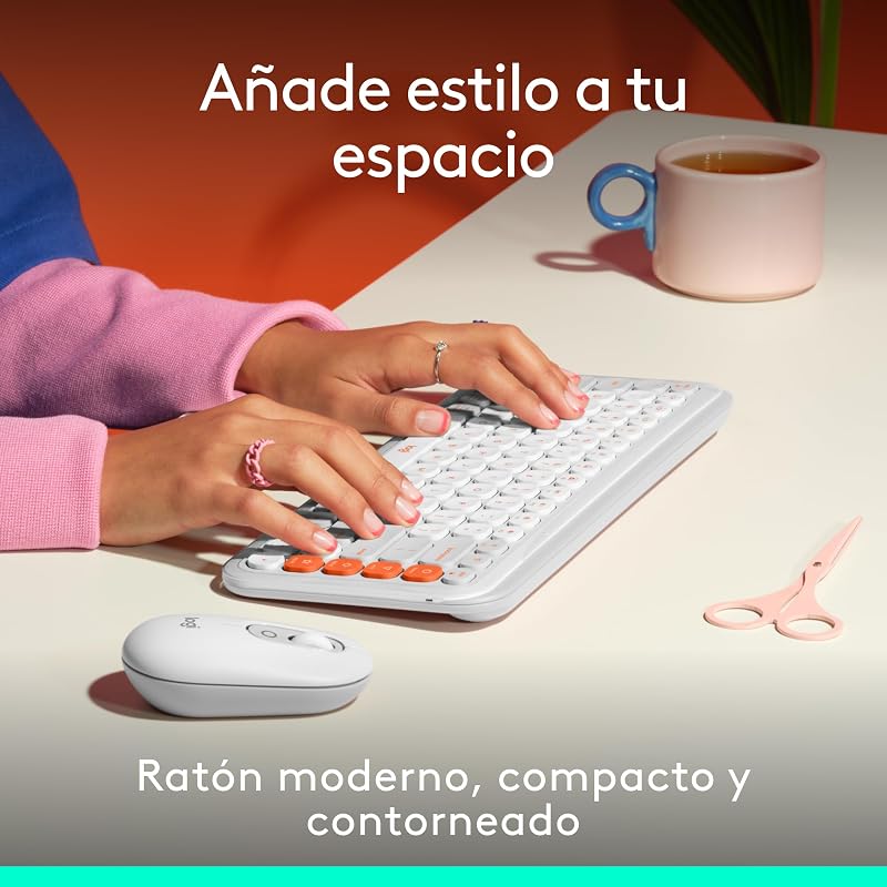 Pop Mouse, ratón inalámbrico Bluetooth Compacto y portátil