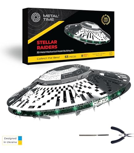 Flying Saucer UFO 1/72 Plastic Model Kit Atlantis Made in The USA