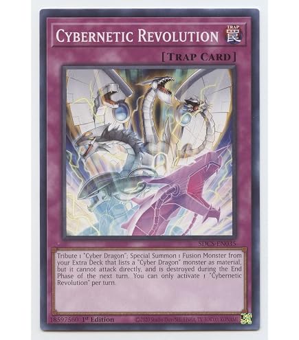 Amazon.com: Yu-Gi-Oh! - Cybernetic Magician (CRV-EN016) - Cybernetic  Revolution - 1st Edition