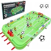 Foosball Game Table - Mini Table Finger Soccer Game for 2+ Players, 21x11 Inches, Interactive Indoor Outdoor Desktop Foosball, Ideal for Family Gatherings, Parties &amp; Football Match Celebrations