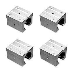 4pcs SBR20UU Aluminum Block 20mm Linear Motion Ball