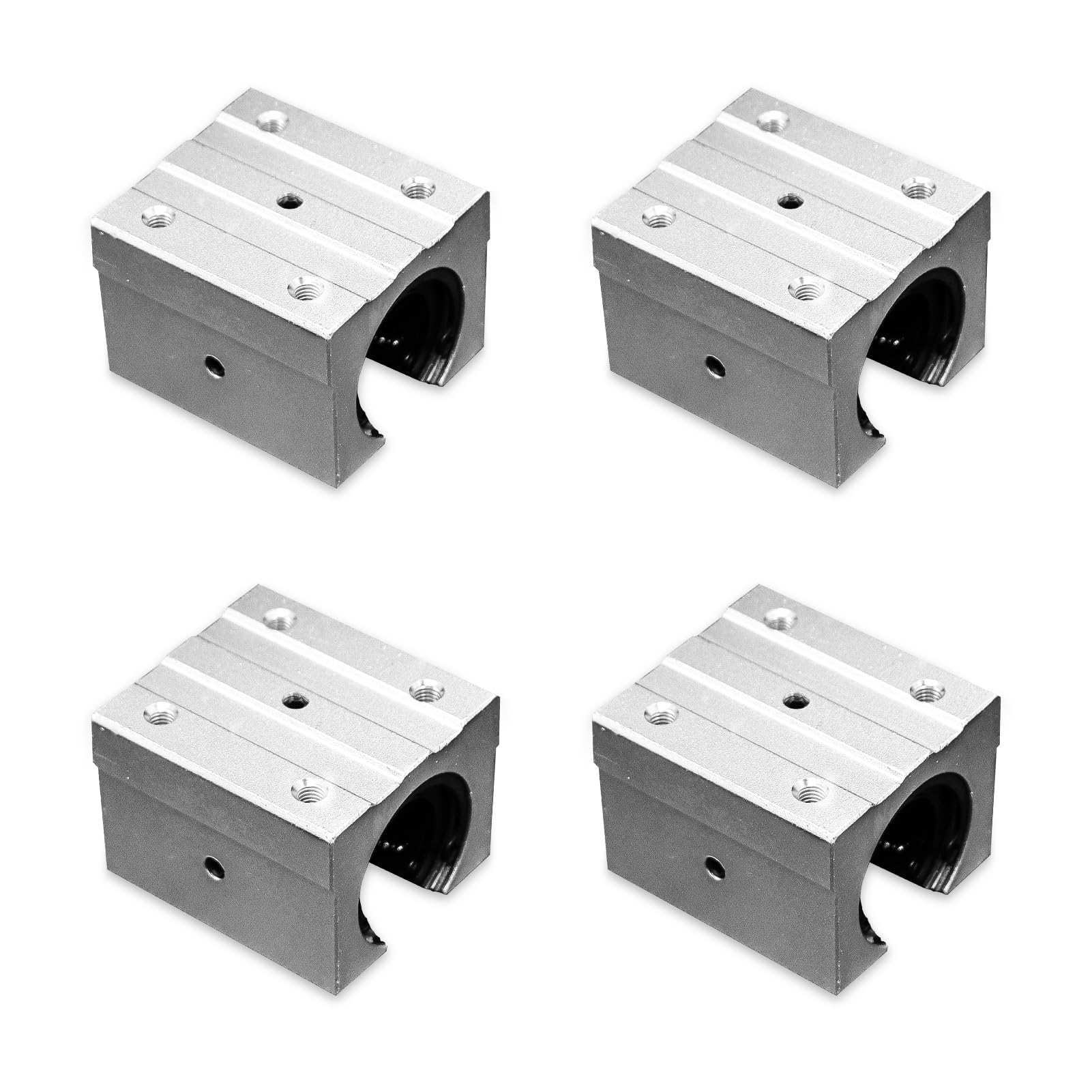 4pcs SBR20UU Aluminum Block 20mm Linear Motion Ball