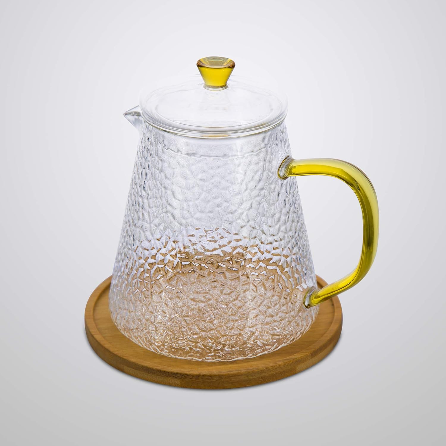 Tetera De Cristal Con Infusor Extraible De Vidrio Para Te De Hojas Sueltas Hervidor De Te E Infusor Apto Para Microondas Y Estufa 950 Ml Cafetera De Te Accesorios Para El Te