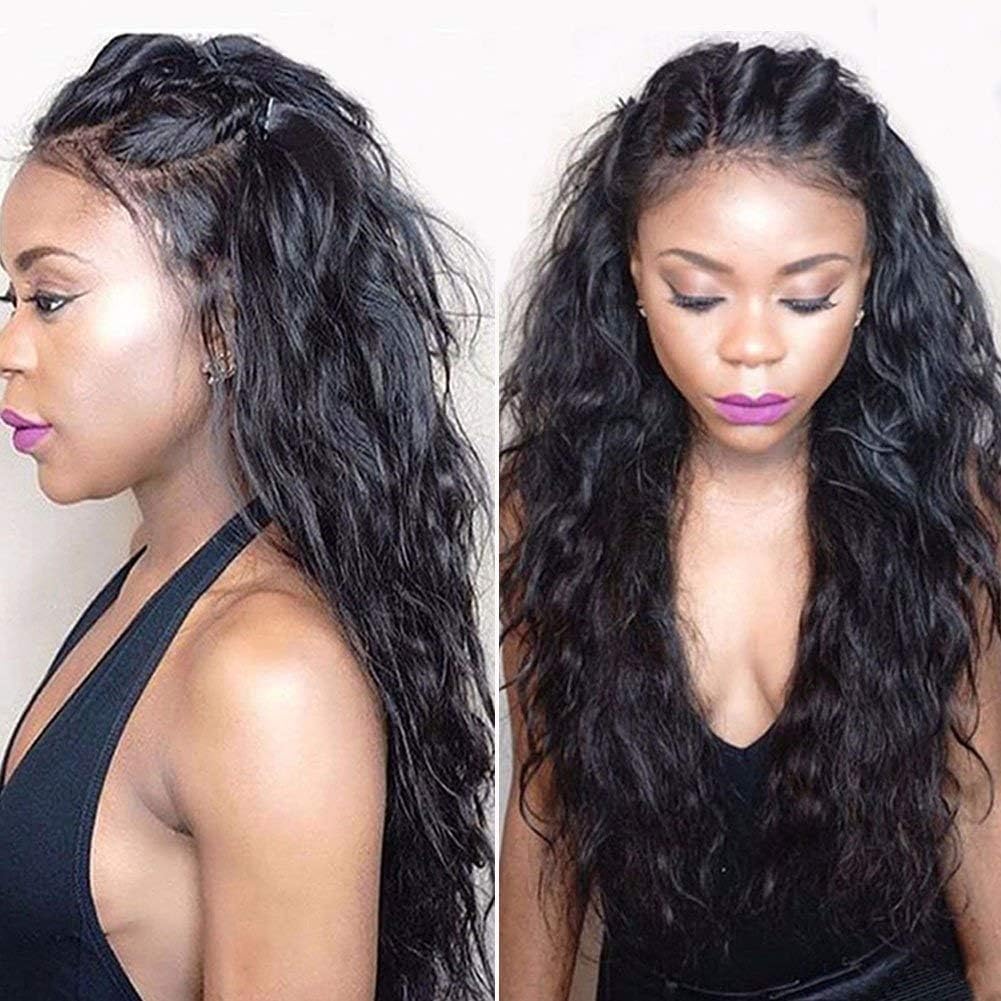 EIAKE 16inch Natural Wave Clip In Human Hair Extensions