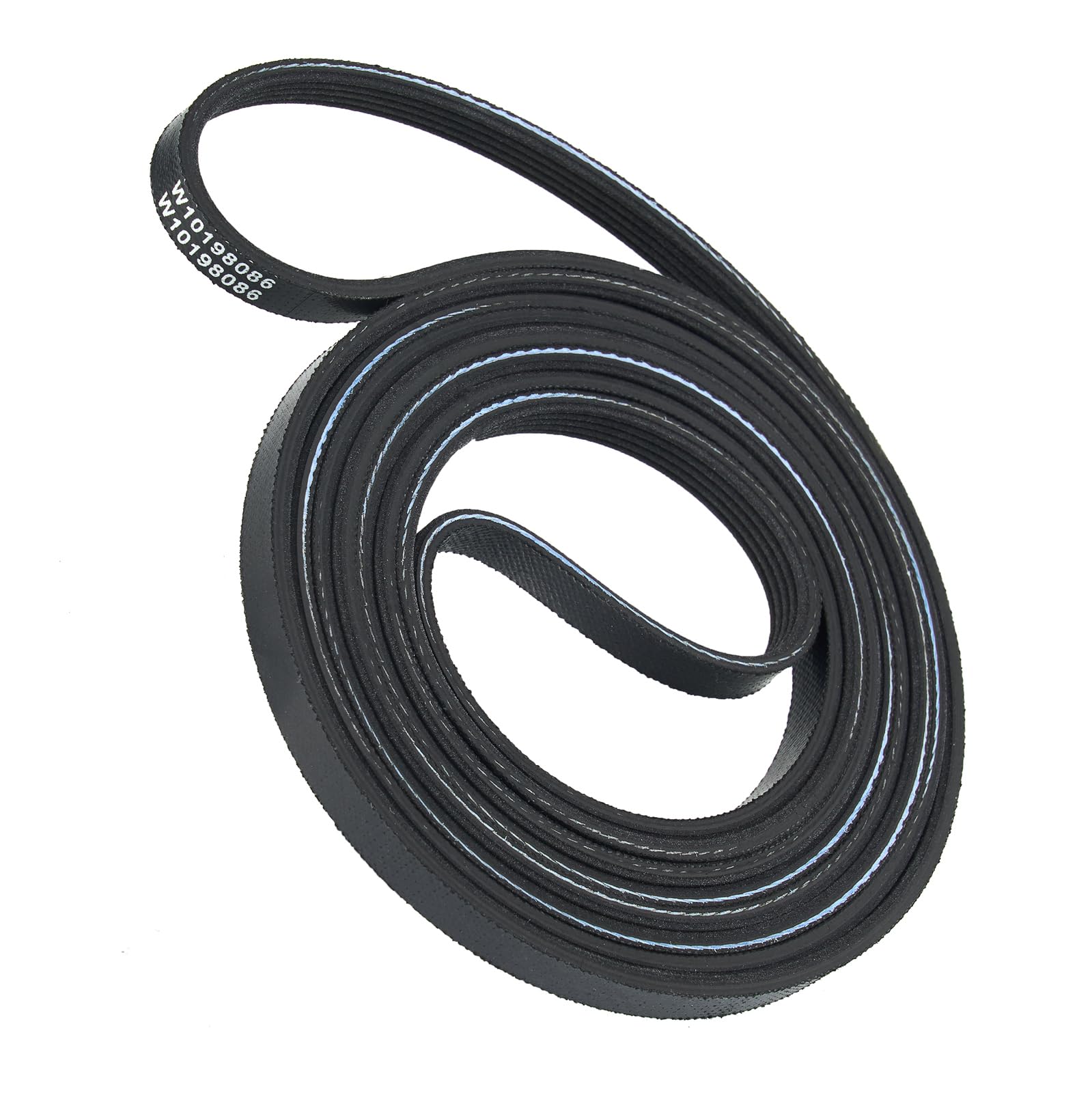 Photo 1 of ???? ??? W10198086 Dryer Drum Drive Belt Compatible with Maytag Whirlpool Dryer - Replaces Part for WPW10198086, 1481904, AP4369191, AH2348726, EA2348726, PS2348726