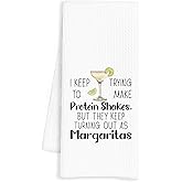 INDAJEDN Funny Margarita Gifts Kitchen Towels, Funny Dish Tea Bar Towels for Kitchen Home Bar, Margarita Decor, 16x24 Inches