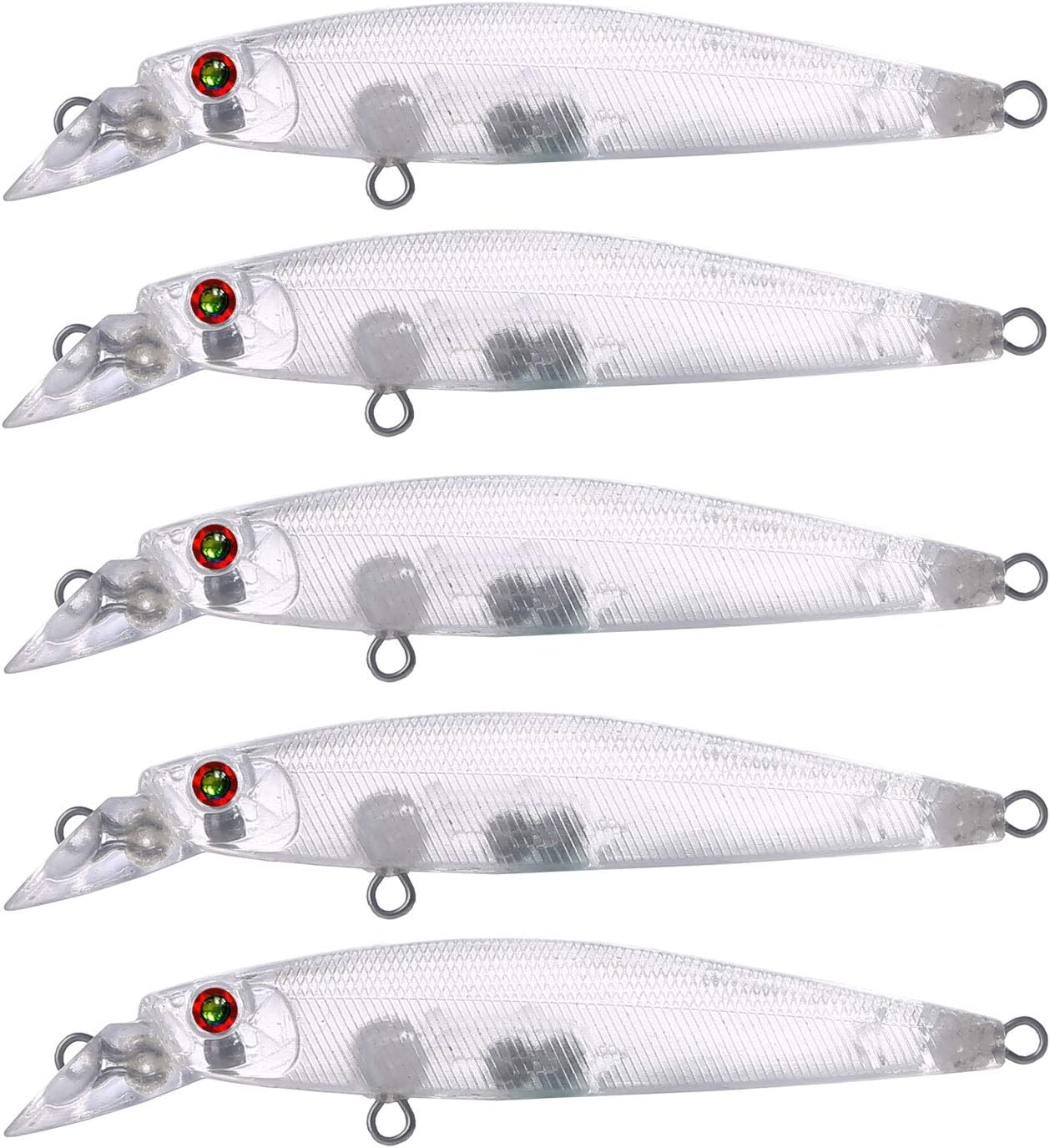 unpainted swimbait blanks