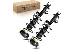 Readair Front Strut Shock Assembly w/Coil Spring for Nissan Versa 2007-2011 ALL Models, for Versa 2012 Only 1.8L Hatchback Replace 172351 172352, Left & Right, 2PCS