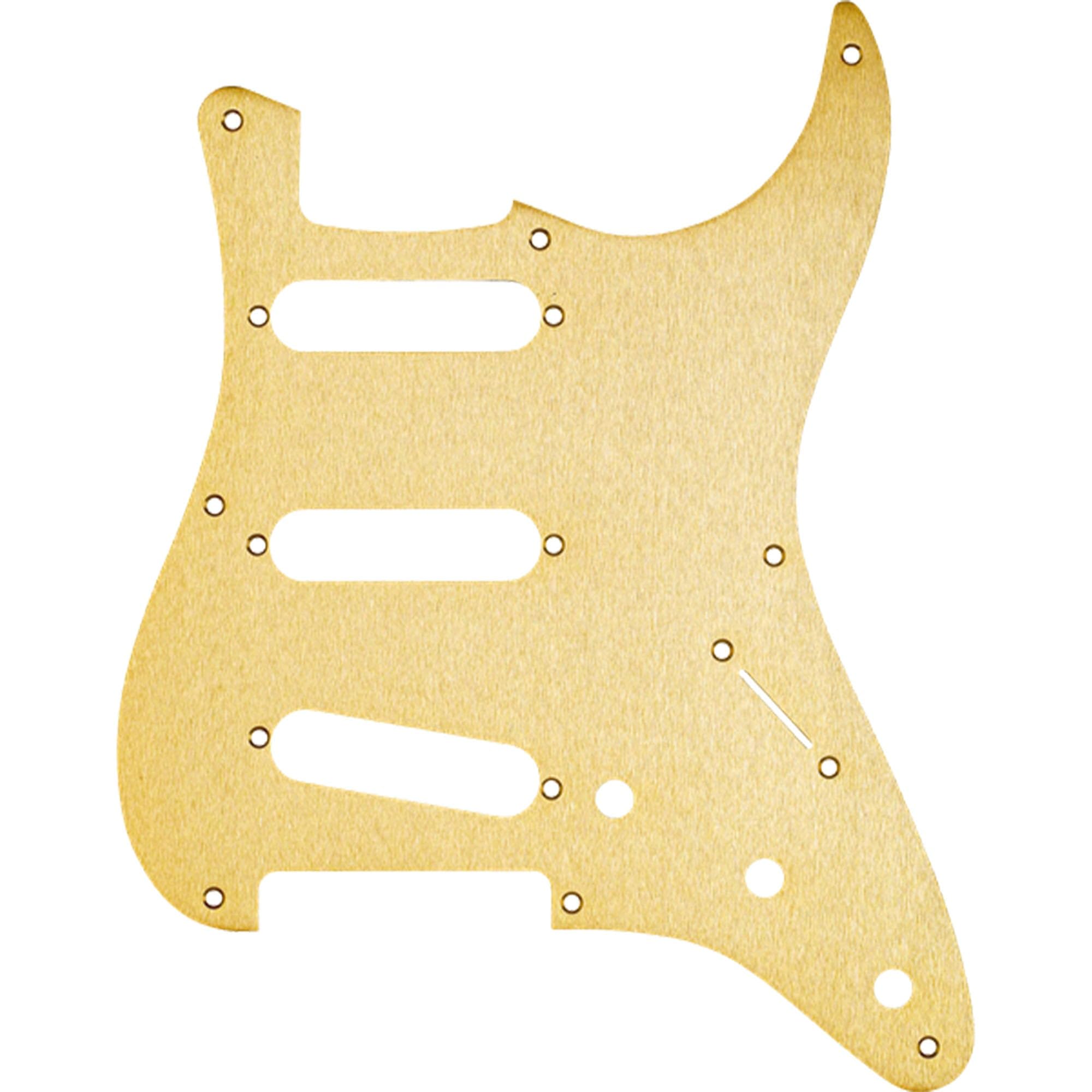 Fender Vintage-Style Pickguard, Stratocaster, 8-Hole - Gold Anodized