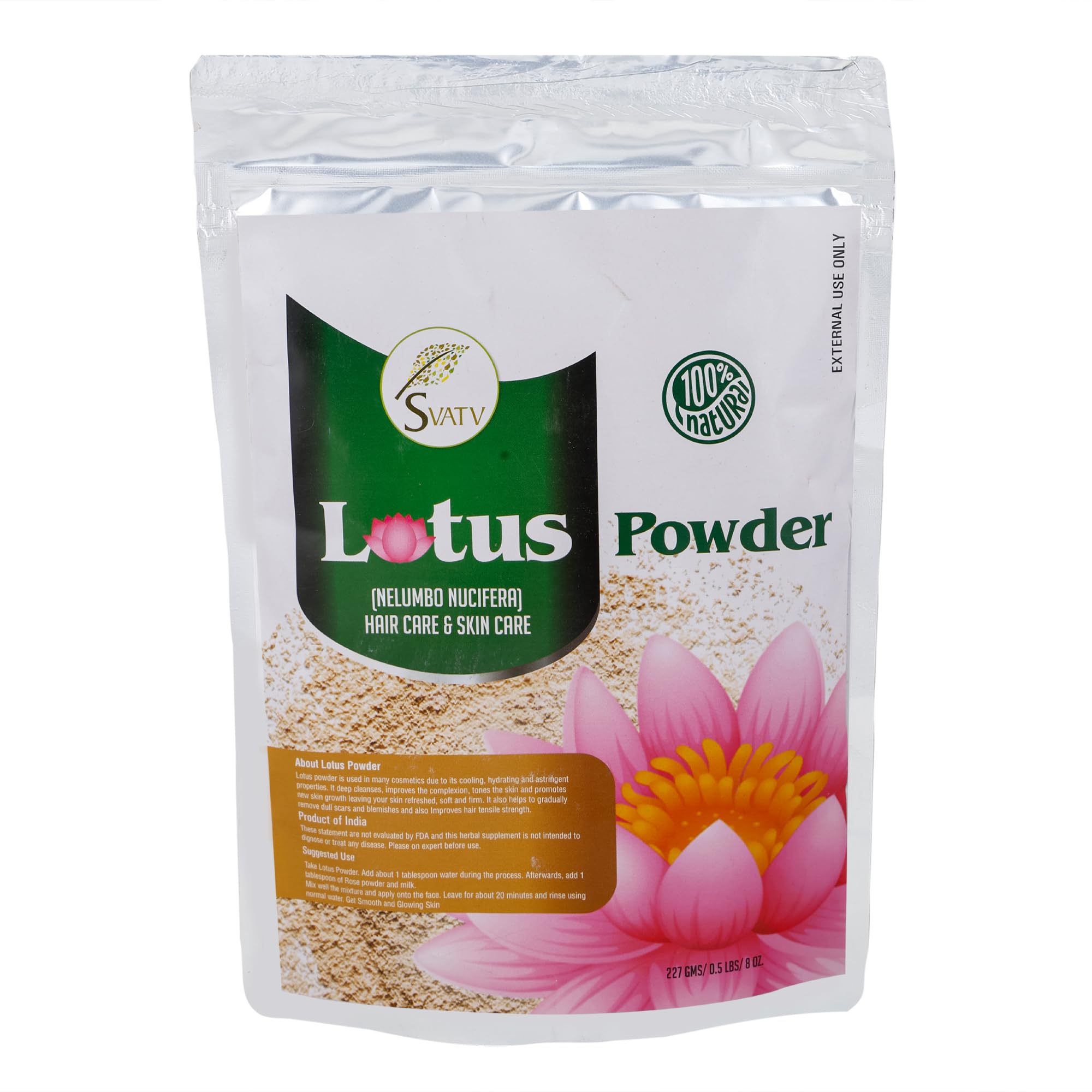 SVATV Natural Lotus Powder