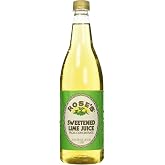 Rose&rsquo;s Sweetened Lime Juice, 1 Liter (33.8 Fluid Ounces) Plastic Bottle (Pack of 2)