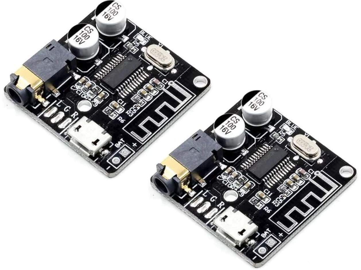 2pcs VHM-314 Bluetooth 5.0 Audio Receiver Lossless Decoder Wireless Stereo Music