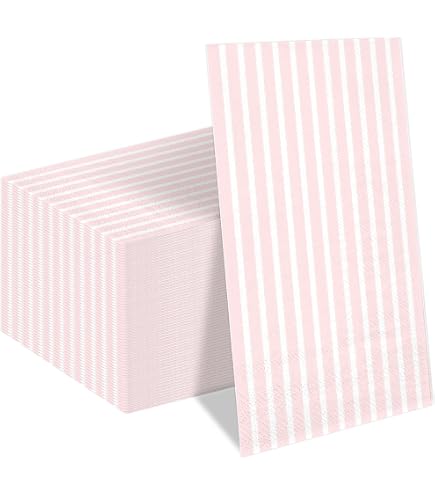 Servilletas De Papel Estampadas Ruluti - 20 Unidades, Rosa, Biodegradables, Para Fiestas Y Manualidades Decoupage