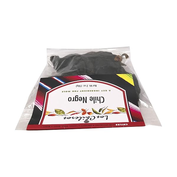 LOS CHILEROS NEGRO CHILE PODS, 2 OZ
