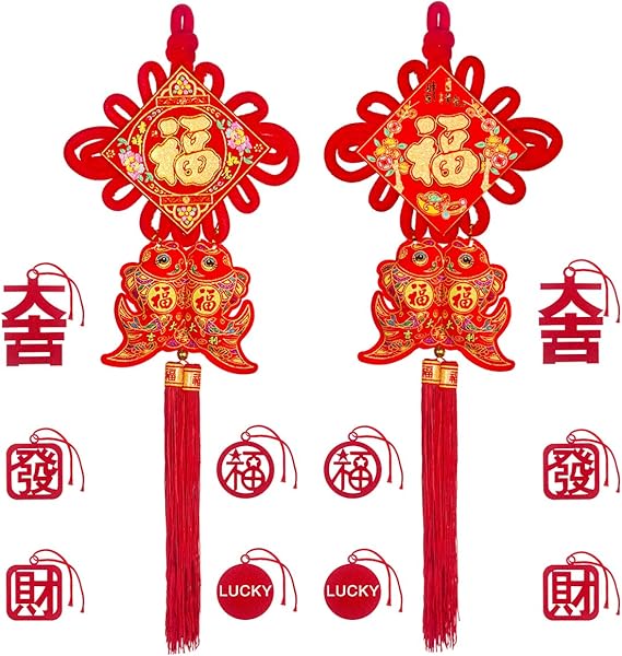 Chinese New Year Decoration Red Chinese