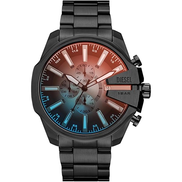 Diesel Mr. Daddy 2.0 Stainless Steel and Enamel Chronograph