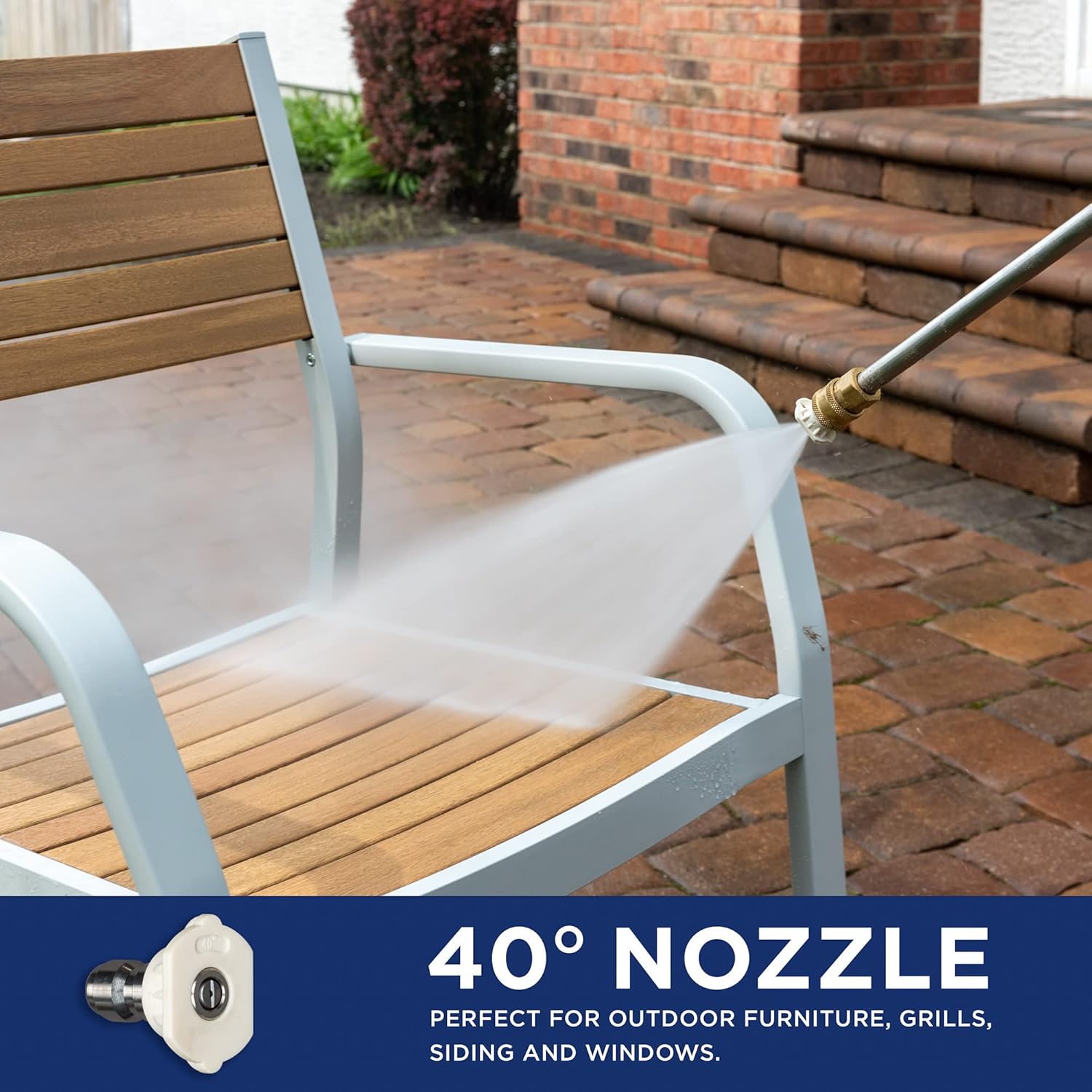Westinghouse Outdoor Power Equipment WPX2700 Gas Powered Pressure Washer 2700 PSI and 2.3 GPM, Soap Tank and Four Nozzle Set, CARB Compliant: Garden & Outdoor