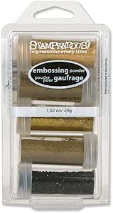 Stampendous Embossing Powder Kit, Glamour, 5-Pack