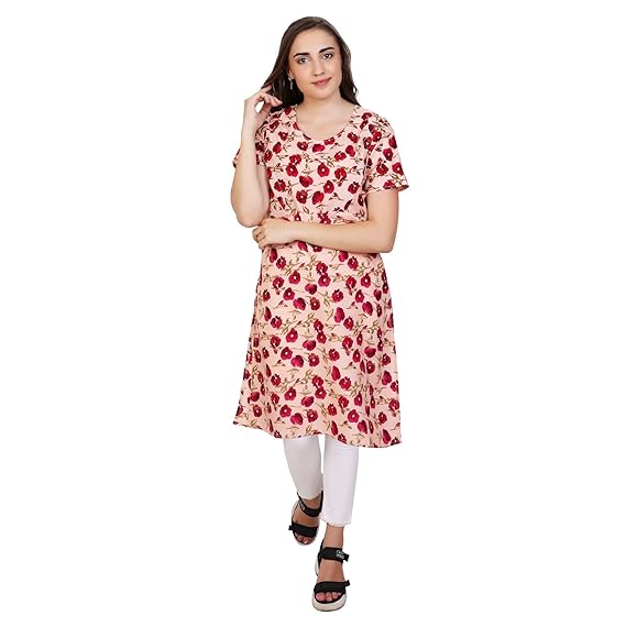 Women Feeding/Maternity Wear Kurti (Feed-26-Multicolor)