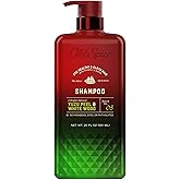 Old Spice Men's Shampoo, The Spice Alchemist Collection, Cologne-Infused Yuzu Peel & White Wood Scent, Free of Parabens & Phthalates, 21.9 fl oz