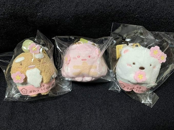 Amazon すみっコぐらしすみっコ堂ぶらさげぬいぐるみ銀閣寺店とん神様やましろくま京都てのりぬいぐるみ サンリオ ぬいぐるみ ホビー