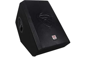 New Rockville RSM12P 12" 1000 Watt 2-Way Passive Stage Floor Monitor Speaker