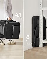 Feandrea Foldable Pet Carrier Bag 81x58x58 cm Black PDC80H view 4