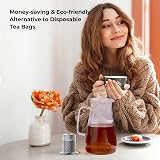 Reinmoson 304 Stainless Large Tea Strainer 2 in 2.8 in Extra Fine Mesh view 3