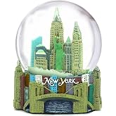 Mini New York City Snow Globe (2.5 Inch) NYC Skyline Souvenir Figurine