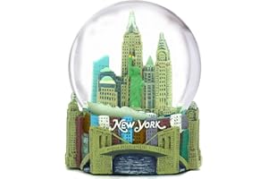 Mini New York City Snow Globe (2.5 Inch) NYC Skyline Souvenir Figurine