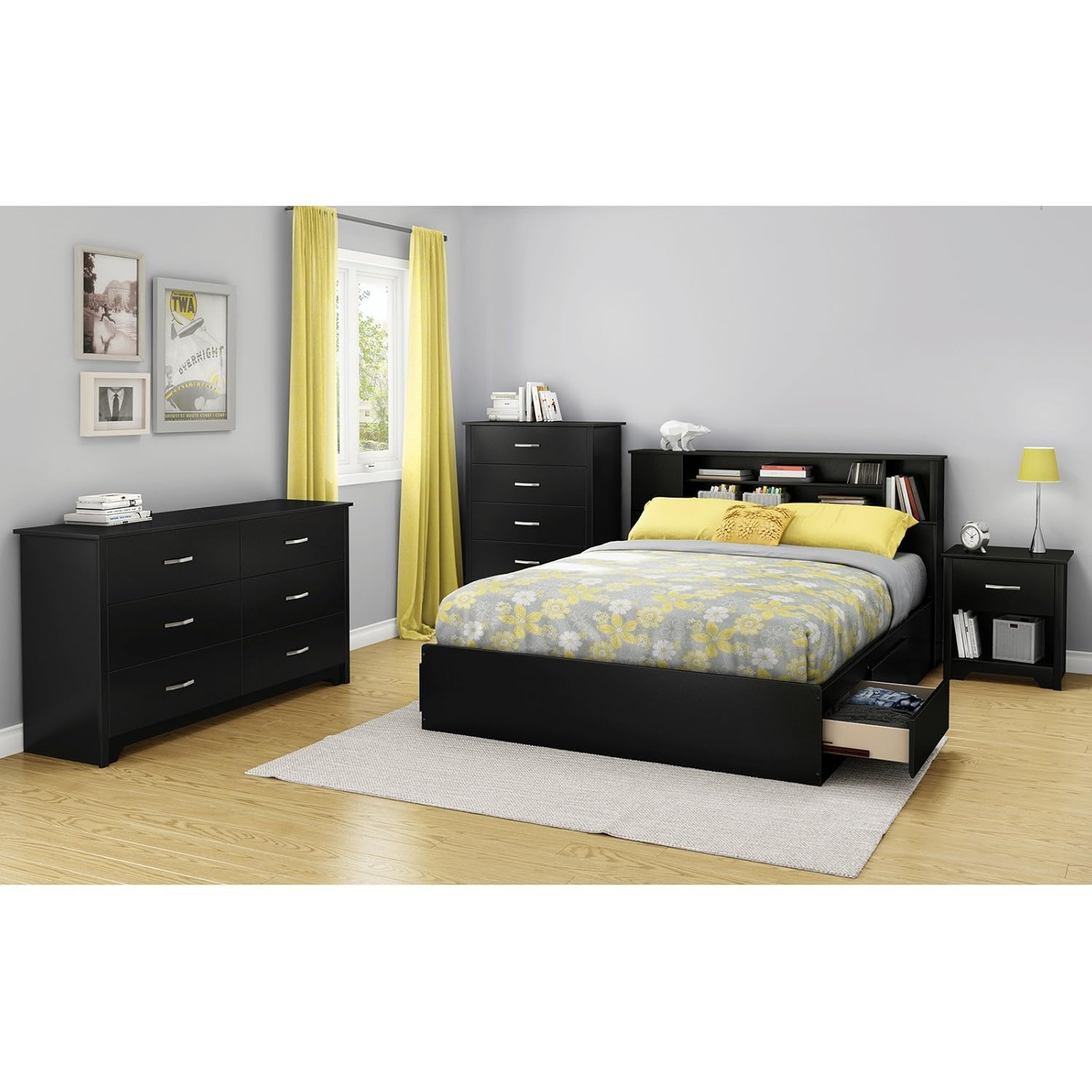 Amazon South Shore Furniture 60 Fusion Mates Bed Queen