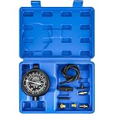 NYXOVA Vacuum and Fuel Pump Tester Gauge Kit | Gauge Leak Carburetor Pressure Diagnostics Tool Kit, Leak Carburetor Pressure Diagnostic (Blue)