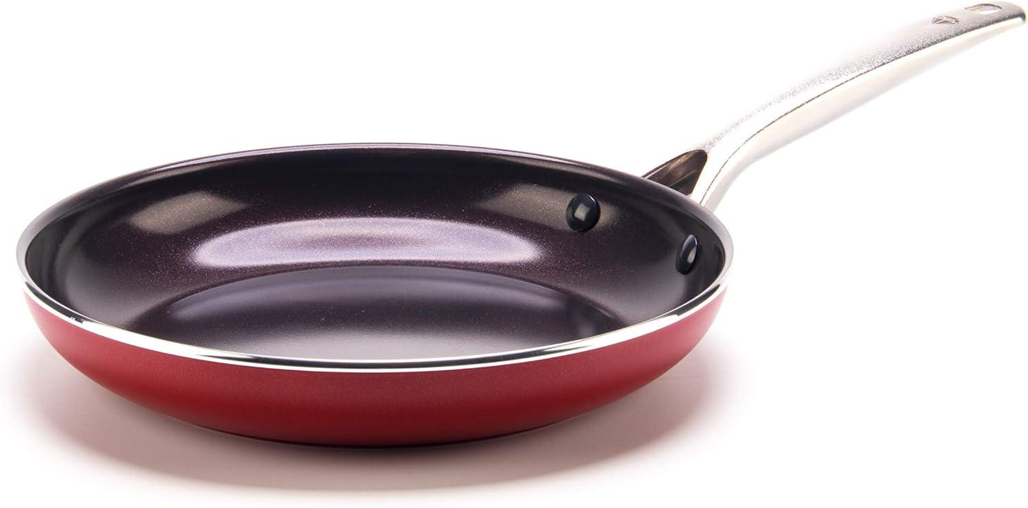 Blue Diamond CC002534-001 Red Diamond Pan, 10'' Frypan