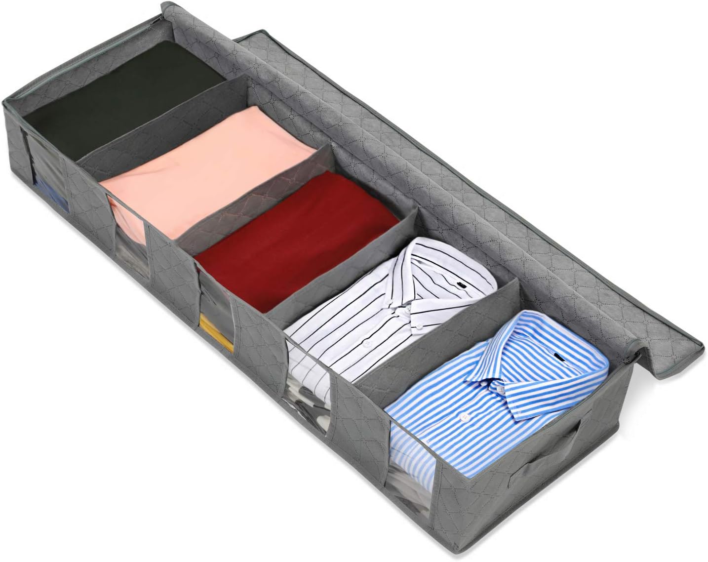 Magicfly Under Bed Storage Bag, Clothes Storage Bag Underbed Organizer