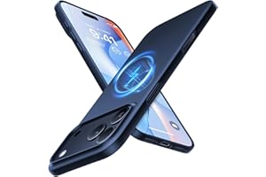 TORRAS Magnetic Slim-Fit for iPhone 17 PRO MAX Case, Ultra-Thin 17 ProMax Phone Case Compatible with MagSafe, Light Anti-Scratch Matte Hard PC Bayer 6.9 inch OriginFit, Deep Blue