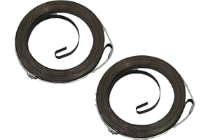deawater 2PCS Starter Spring 155-244 for Echo Most Trimmers, Hedge Trimmers and blowers 17722042030, 17722044330, GB34025, Black