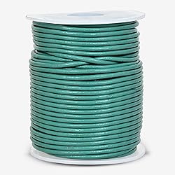 GENIQUE Real/Genuine Round Leather String Cord for